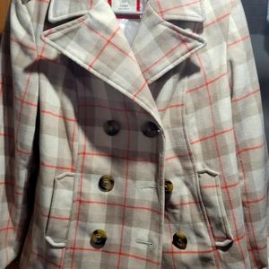 Old Navy Wool Peacoat with hood